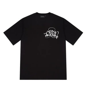 Black Mens Trapstar ALL CITY T-Shirt | NVI-241706