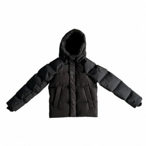 Black Mens Trapstar Decoded Arch Puffer Jackets | LOB-298760