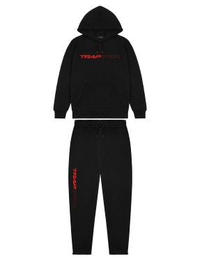 Black Mens Trapstar Full Speed Tracksuits | YZJ-937150