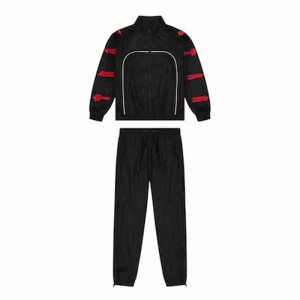 Black Mens Trapstar Irongate 2.0 Jacket Tracksuits | YSV-397142