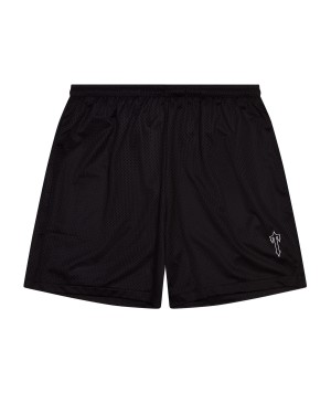 Black Mens Trapstar Irongate T Basketball Shorts | ZRQ-587143