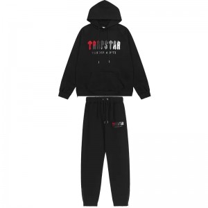 Black Mens Trapstar It’s A Secret Tracksuits | AIR-705841