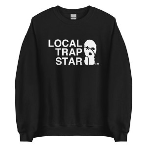 Black Mens Trapstar Local Sweatshirts | CGK-978652