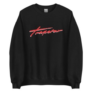 Black Mens Trapstar Logo Sweatshirts | YAS-137264