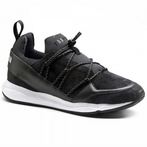 Black Mens Trapstar Shoes | HGU-903416