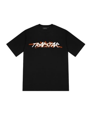 Black Mens Trapstar TRAPSTAR 2.0 T-Shirt | BHK-403285