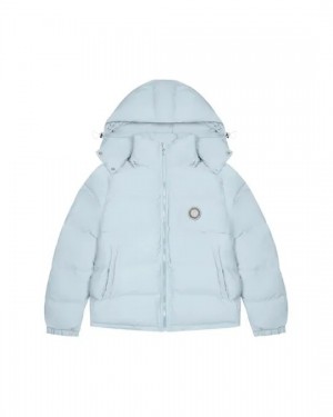 Blue Mens Trapstar Irongate Puffer Jackets | LUI-413679