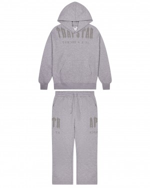 Grey Mens Trapstar PRE ORDER Deconstructed Decoded Tracksuits | DWF-716580