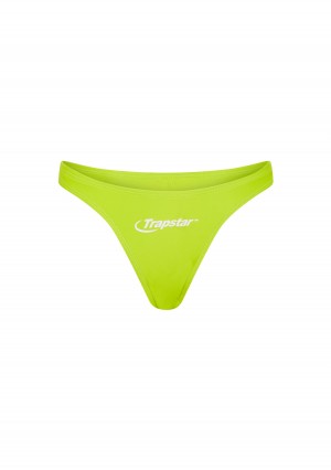 Light Green Womens Trapstar Anime Bikini Bottoms | KNI-274609