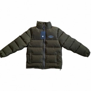 Olive Green Mens Trapstar Puffer Jackets | HWZ-298753