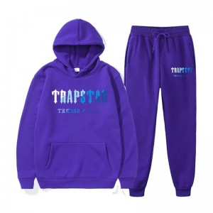 Purple Mens Trapstar It’s A Secret Tracksuits | ZLK-571098