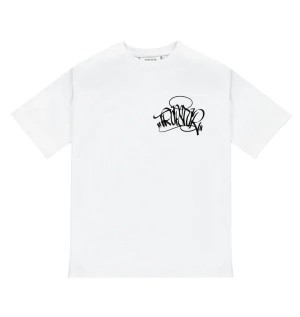 White Mens Trapstar ALL CITY T-Shirt | IKL-912567