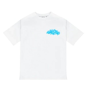 White Mens Trapstar Colour Blitz T-Shirt | AMT-403278