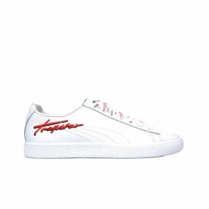 White Mens Trapstar Shoes | RKT-170368