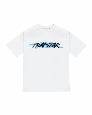 White Mens Trapstar TRAPSTAR 2.0 T-Shirt | JIW-410853