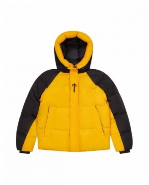 Yellow Mens Trapstar Irongate Arch Aw23 Puffer Jackets | MFQ-516872