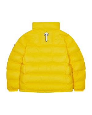 Yellow Mens Trapstar It’s A Secret Puffer Jackets | CKH-386572