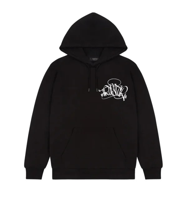 Black Mens Trapstar ALL CITY Hoodie | XIJ-071256