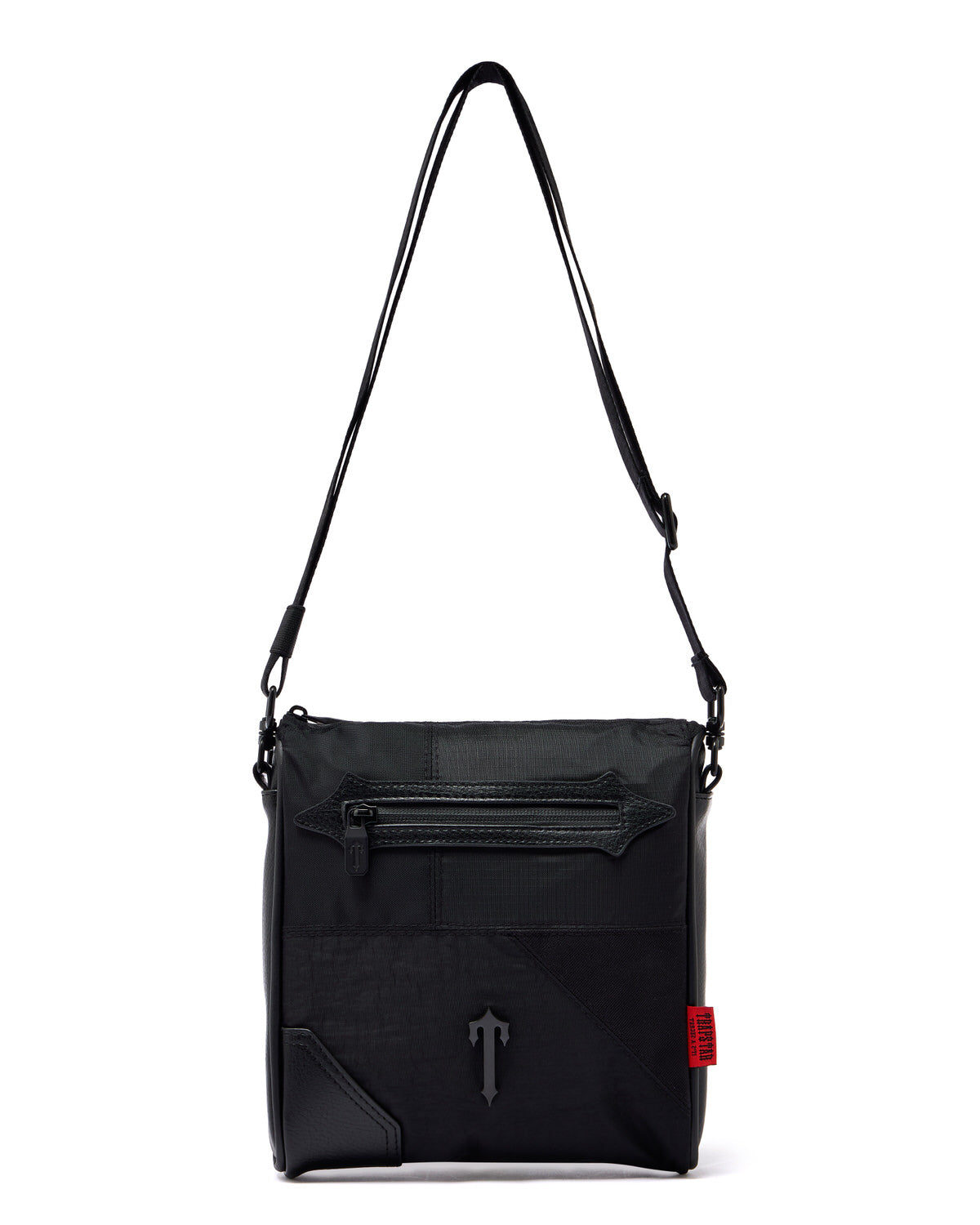 Black Mens Trapstar Construct Messenger Bags | FQW-350927