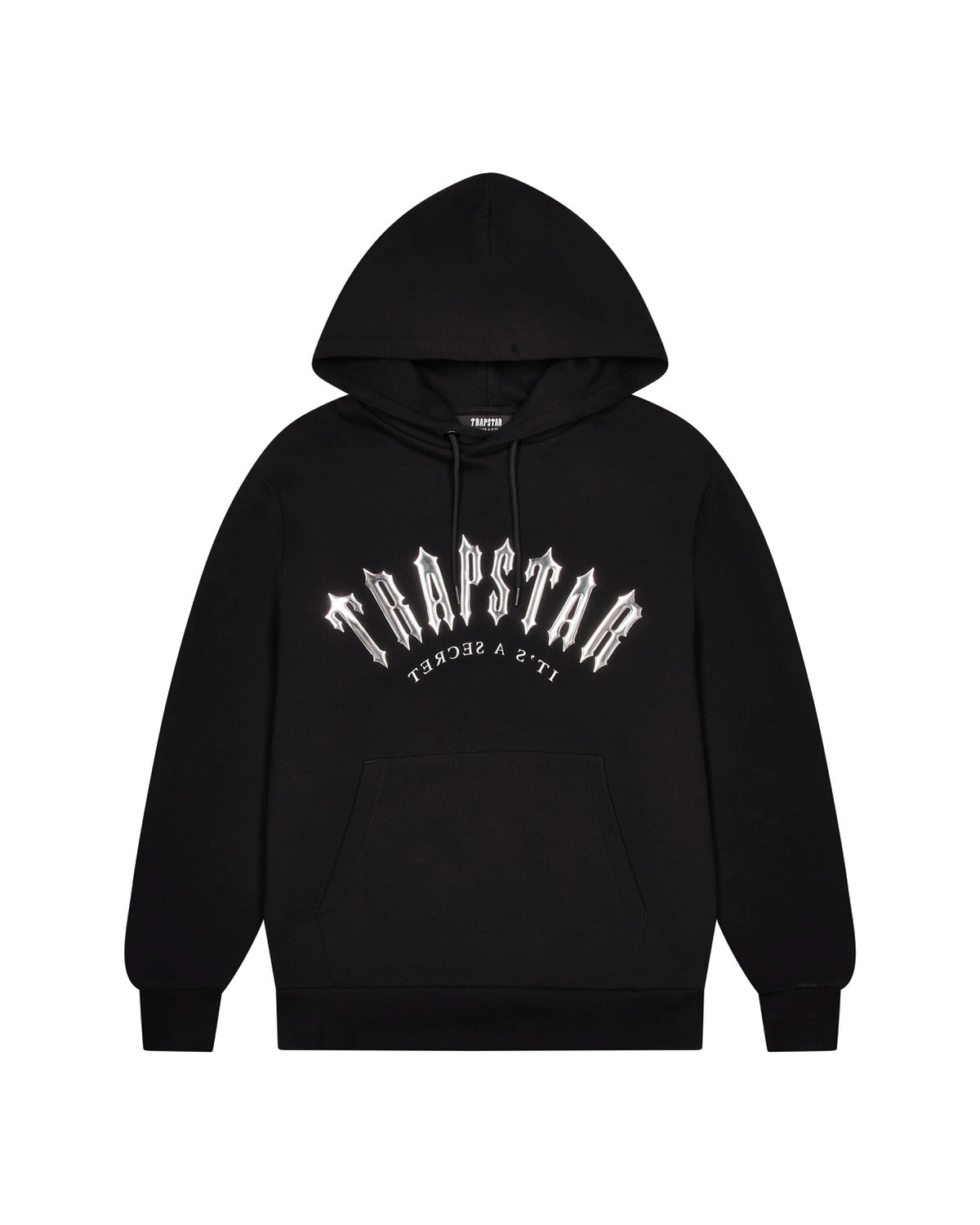 Black Mens Trapstar Decoded Hooded Gel Tracksuits | RPY-981653