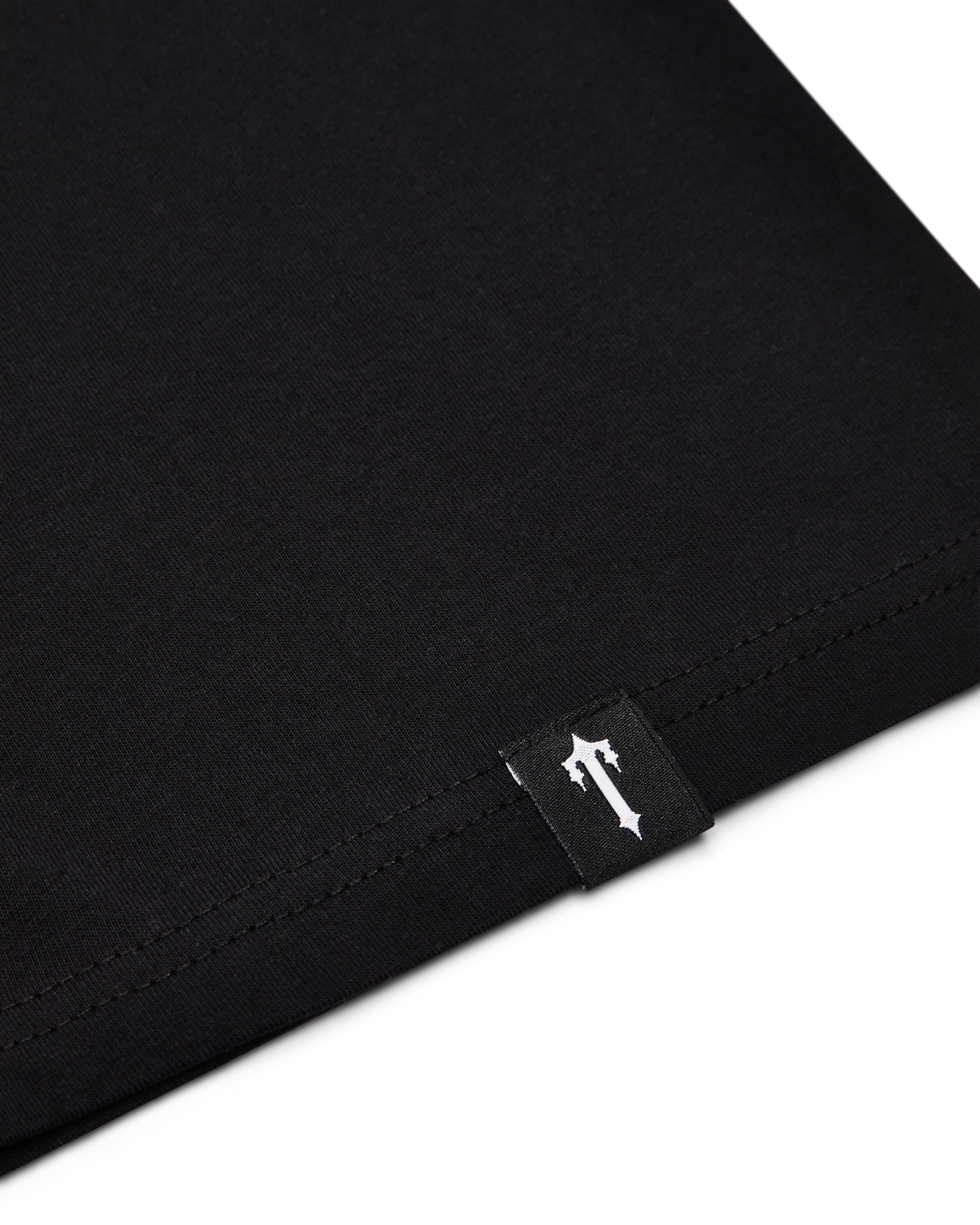 Black Mens Trapstar Foundation Base Layer T-Shirt | WHP-681270