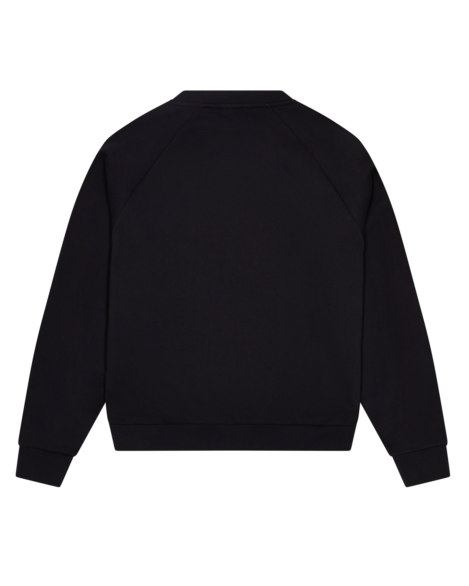 Black Mens Trapstar Foundation Crew Sweatshirts | RMF-580324