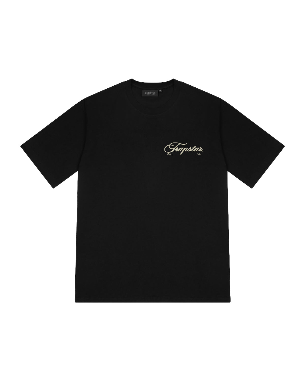 Black Mens Trapstar Global T-Shirt | ZDQ-038471