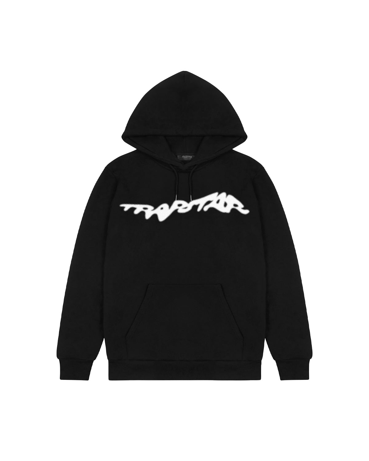 Black Mens Trapstar Halftone Hoodie | OKT-879510