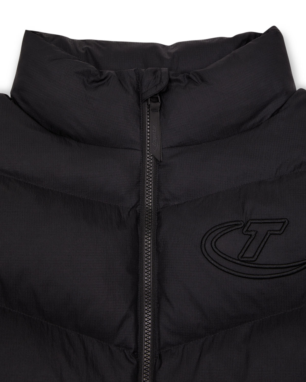 Black Mens Trapstar Hyperdrive Puffer Jackets | VUR-423896