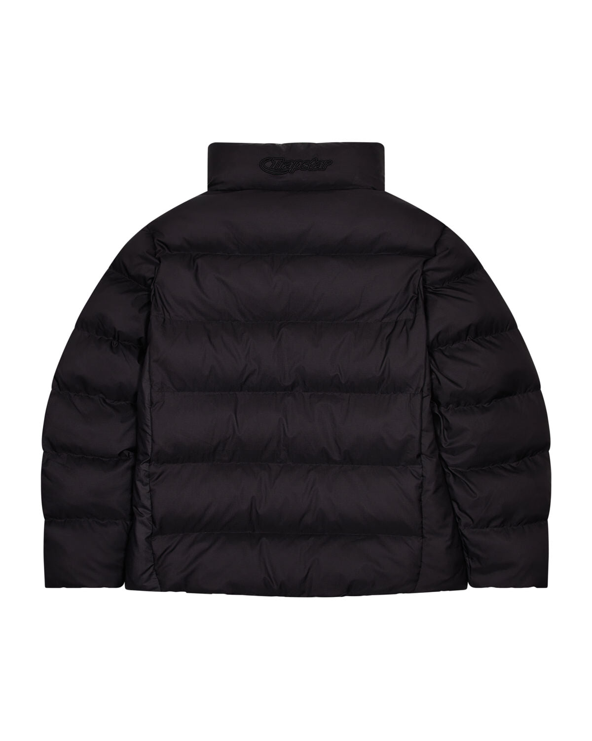 Black Mens Trapstar Hyperdrive Puffer Jackets | VUR-423896