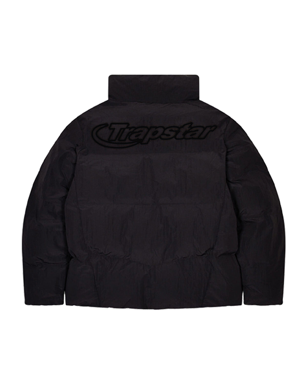 Black Mens Trapstar Hyperdrive Ripstop Puffer Jackets | XAQ-074259