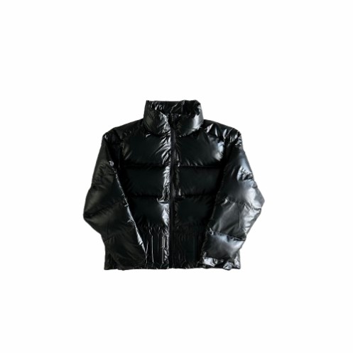 Black Mens Trapstar Irongate Embossed Puffer Jackets | TKD-478039