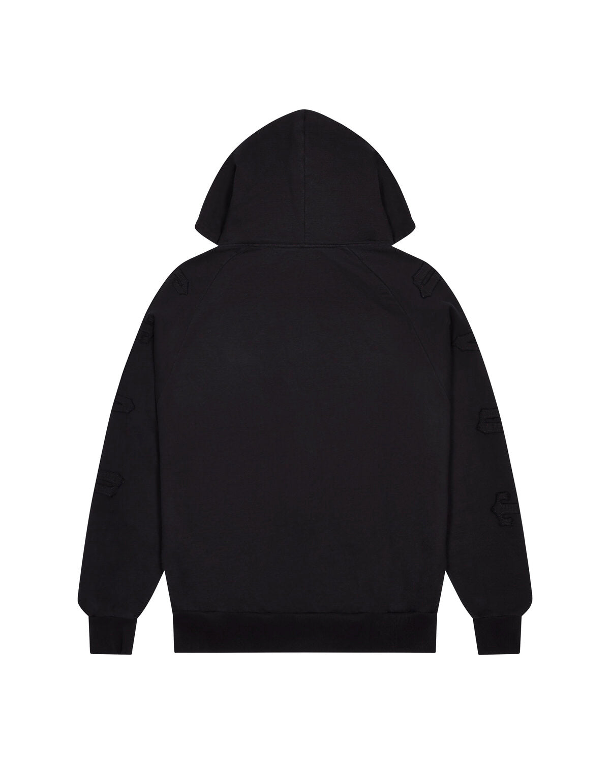 Black Mens Trapstar Irongate Patchwork Zip Hoodie | HBQ-673845