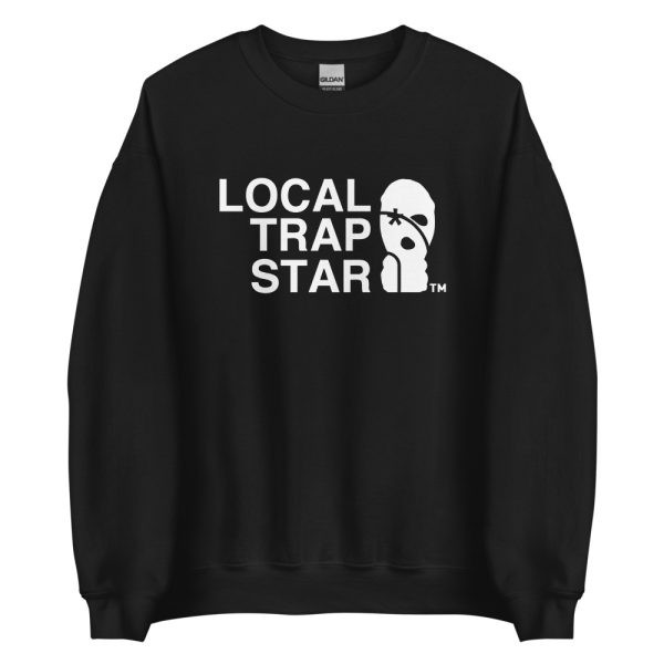 Black Mens Trapstar Local Sweatshirts | CGK-978652