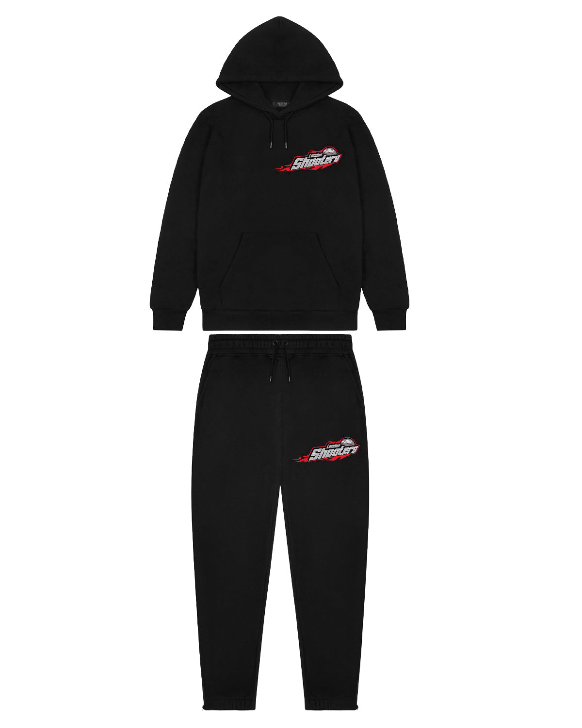 Black Mens Trapstar London Shooters Tracksuits | WNI-314792