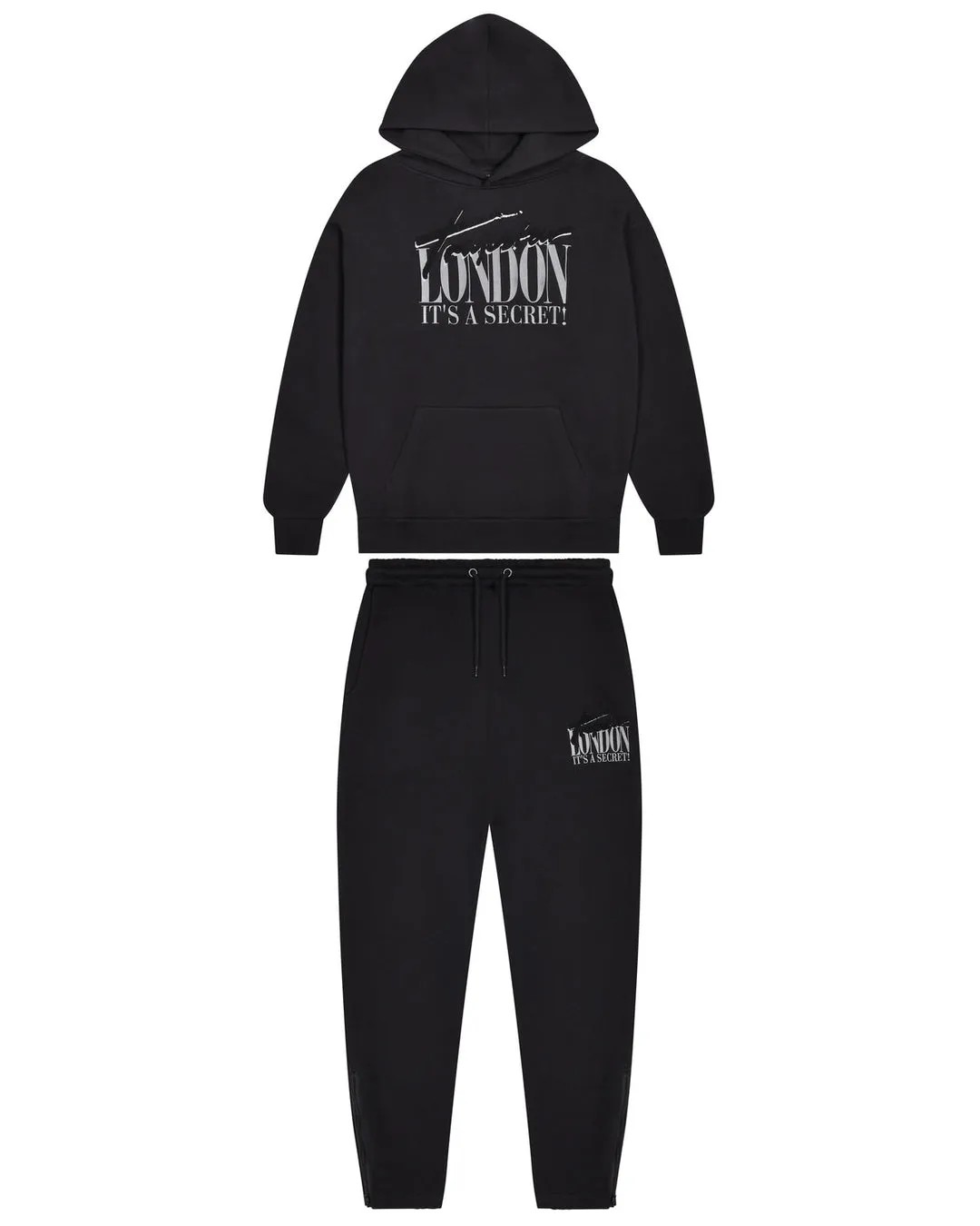 Black Mens Trapstar London Tracksuits | BHC-523496