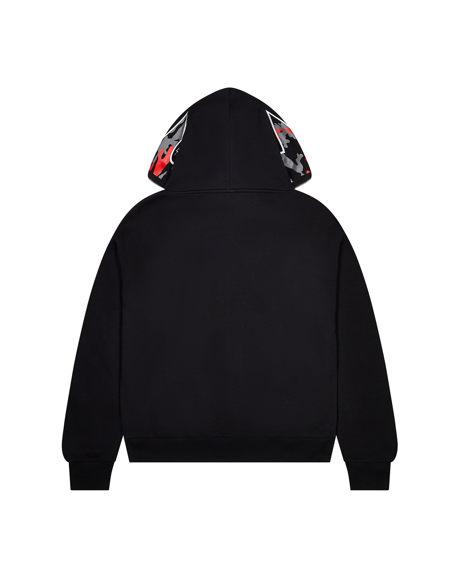 Black Mens Trapstar TS Star Camo Hoodie | GYP-269418