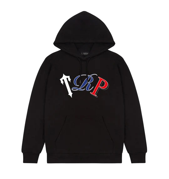 Black Mens Trapstar Trp Revolution Edition Hoodie | YJG-461729