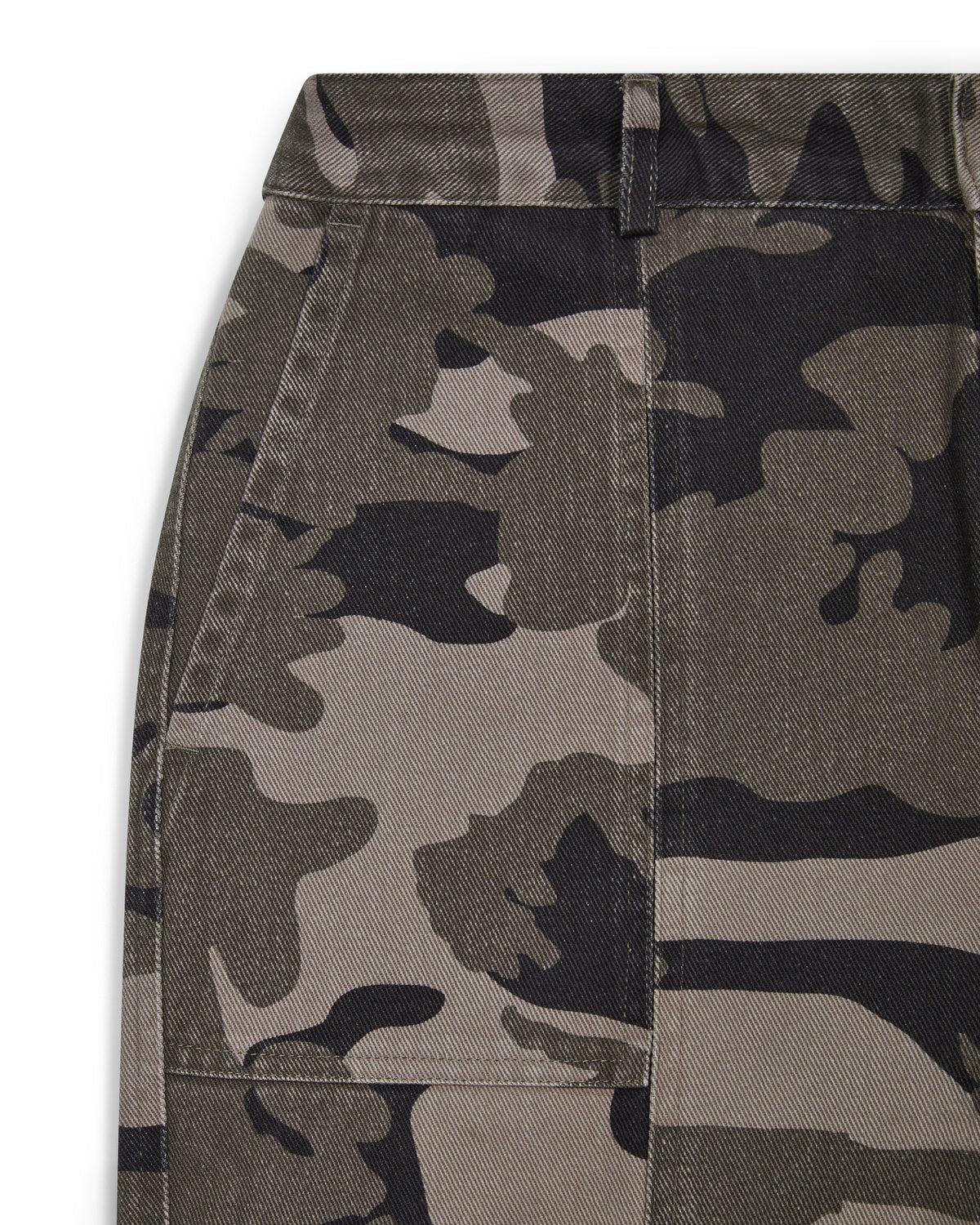 Black / Camo Mens Trapstar Cargo Pants | GNJ-605723