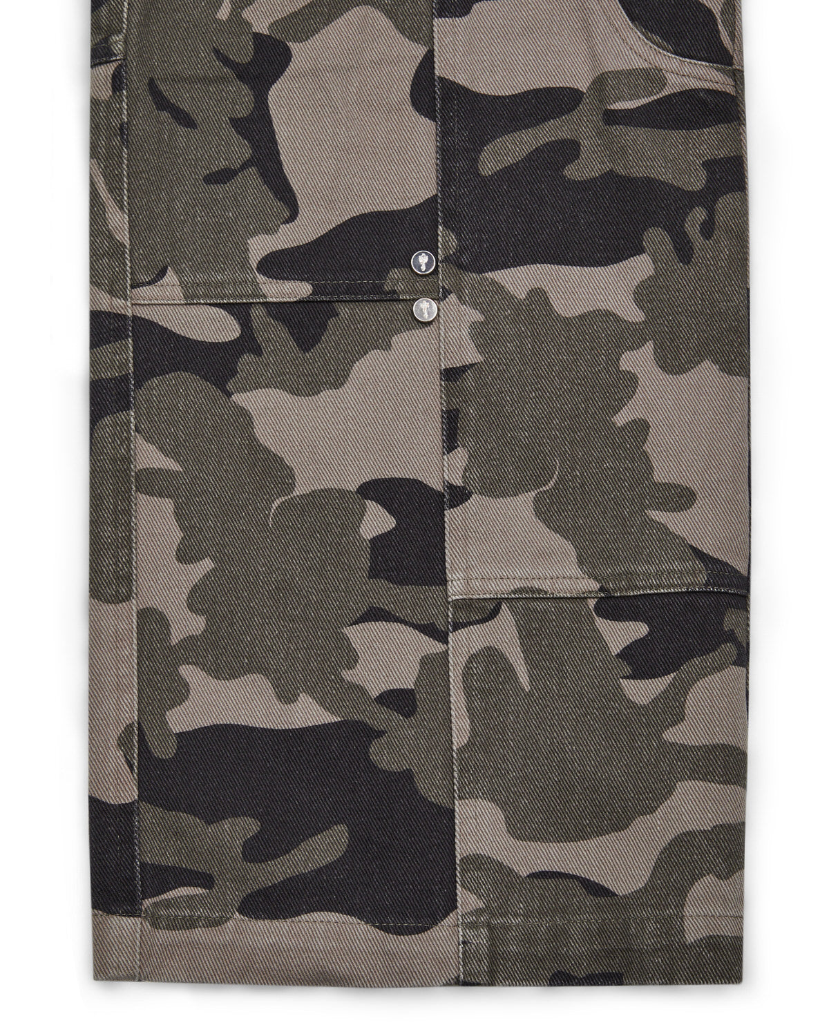 Black / Camo Mens Trapstar Cargo Pants | GNJ-605723