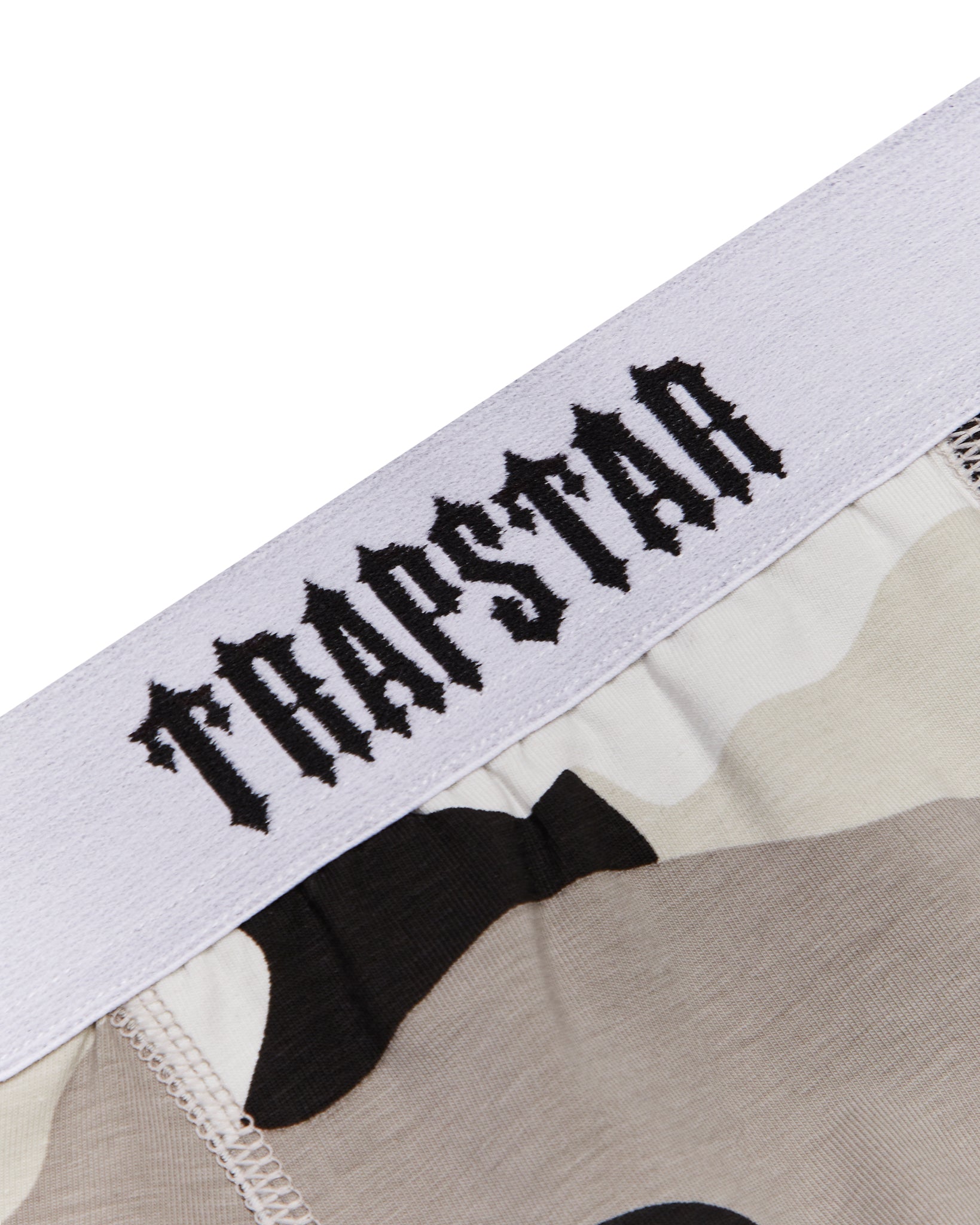 Black / Grey / Camo Mens Trapstar 3 Pack Boxer | VEH-712583