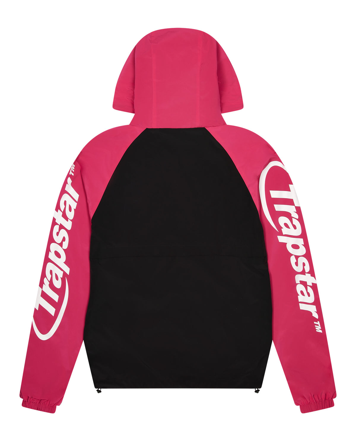 Black / Pink Mens Trapstar Hyperdrive Windbreaker | KCS-081594