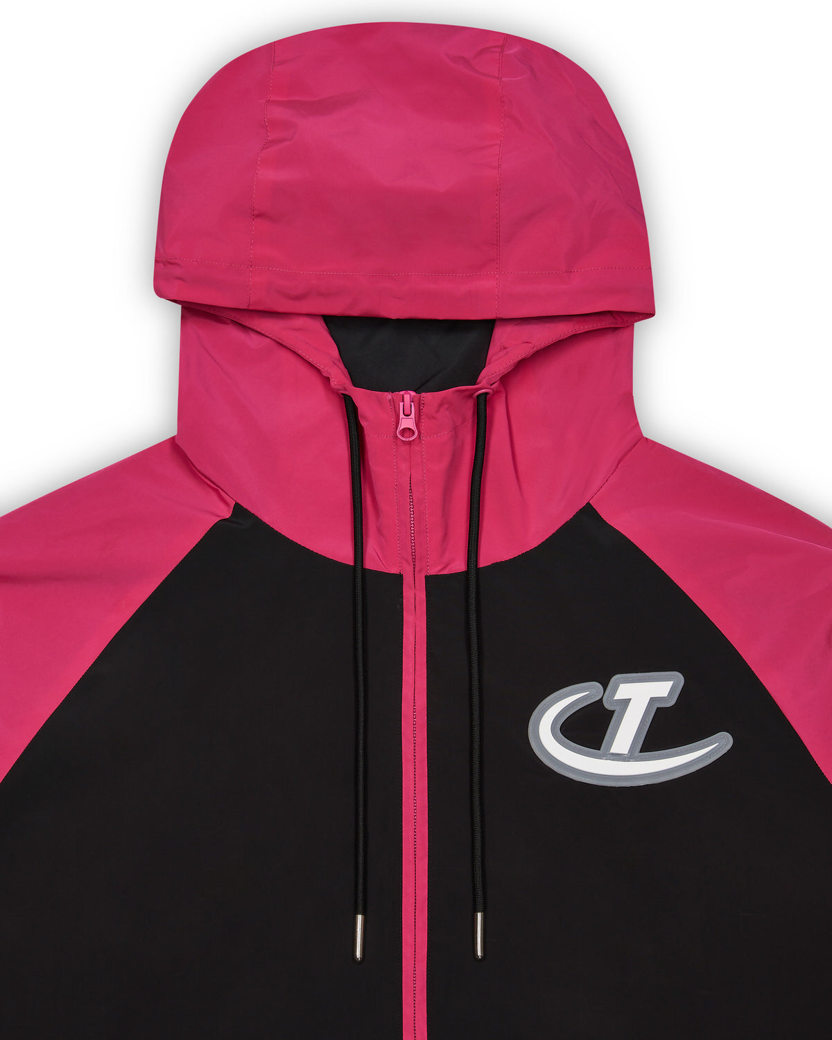 Black / Pink Mens Trapstar Hyperdrive Windbreaker | KCS-081594