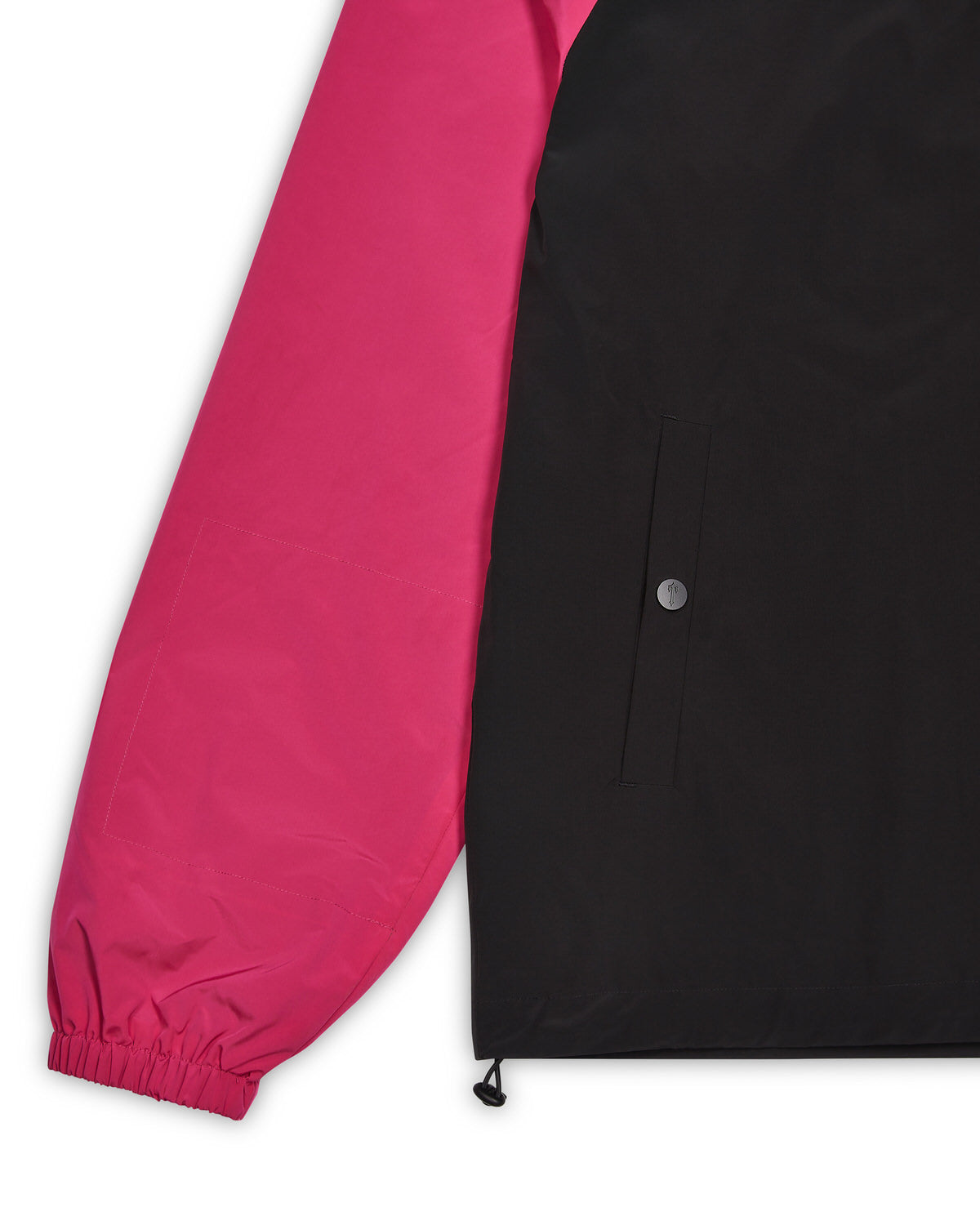 Black / Pink Mens Trapstar Hyperdrive Windbreaker | KCS-081594