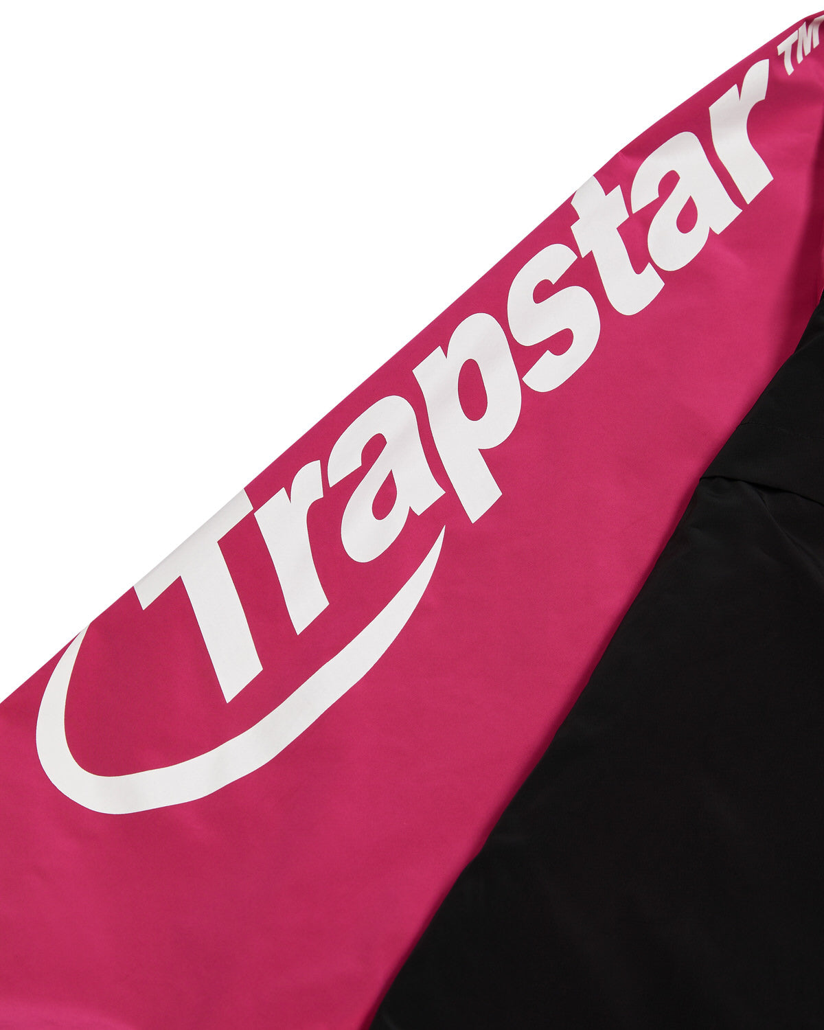 Black / Pink Mens Trapstar Hyperdrive Windbreaker | KCS-081594