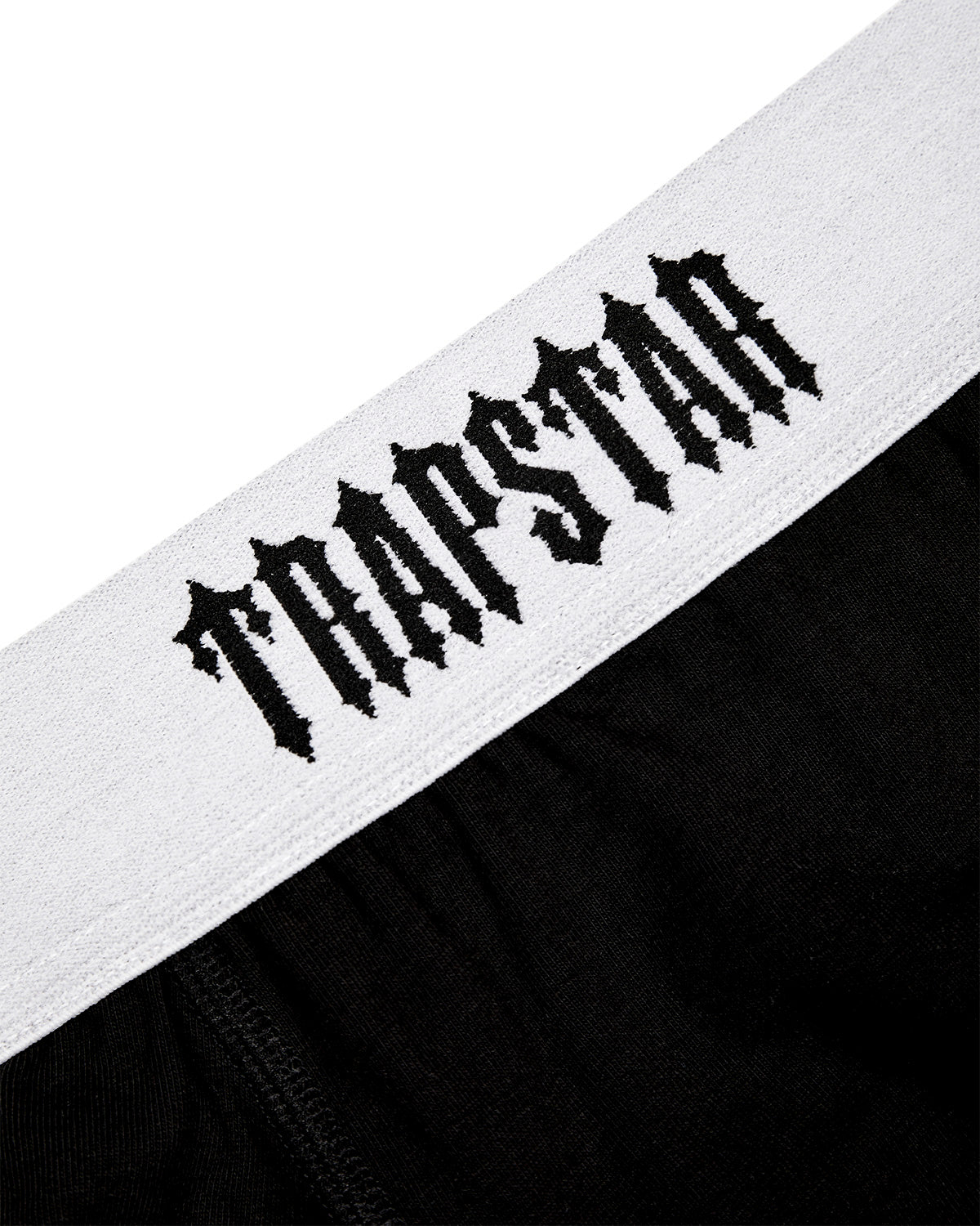 Black / White Mens Trapstar 3 Pack Boxer | QGL-854796