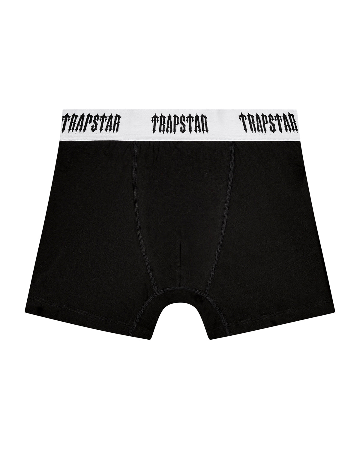 Black / White Mens Trapstar 3 Pack Boxer | QGL-854796