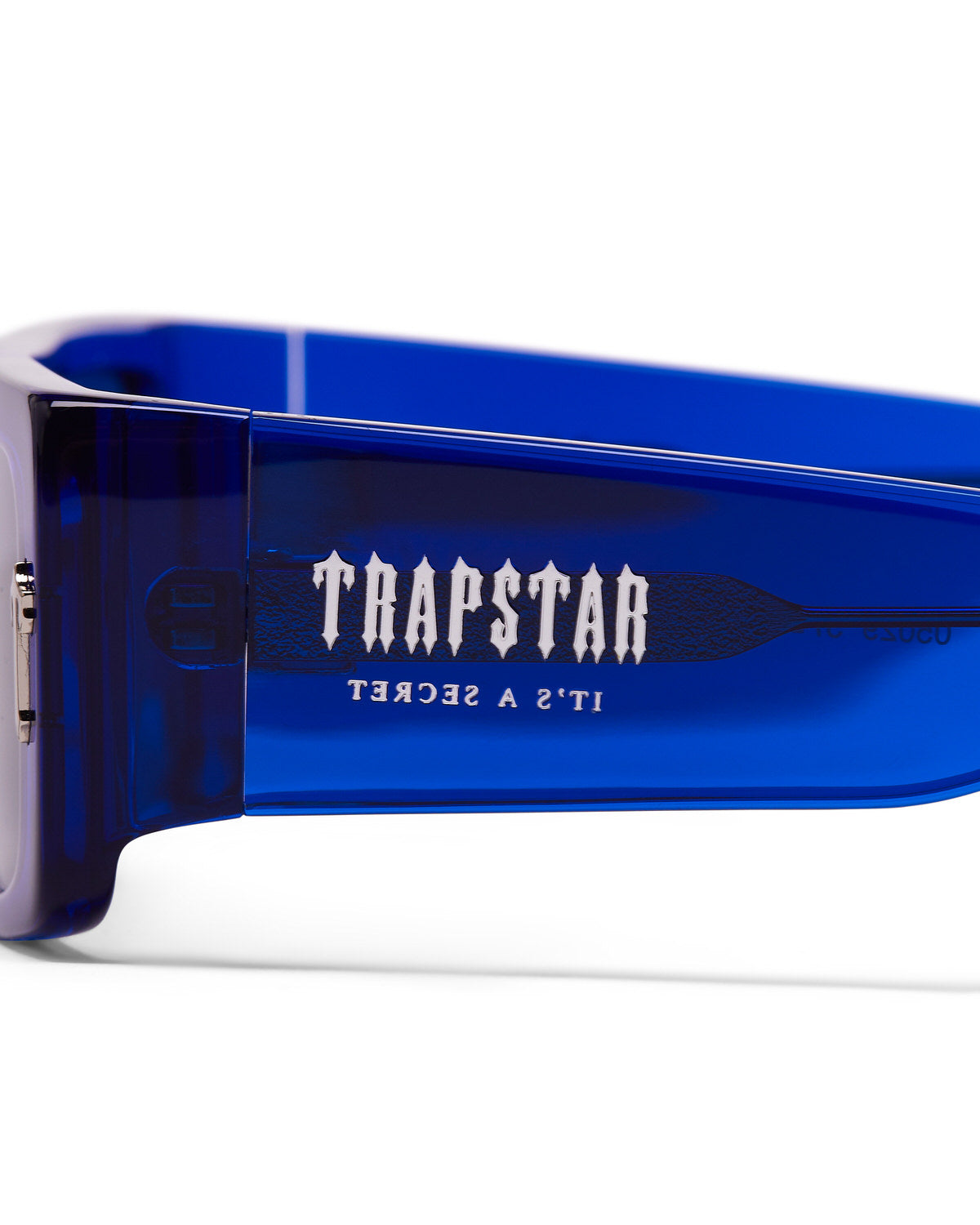 Blue Mens Trapstar Decoded Acetate Sunglasses | PRH-698235