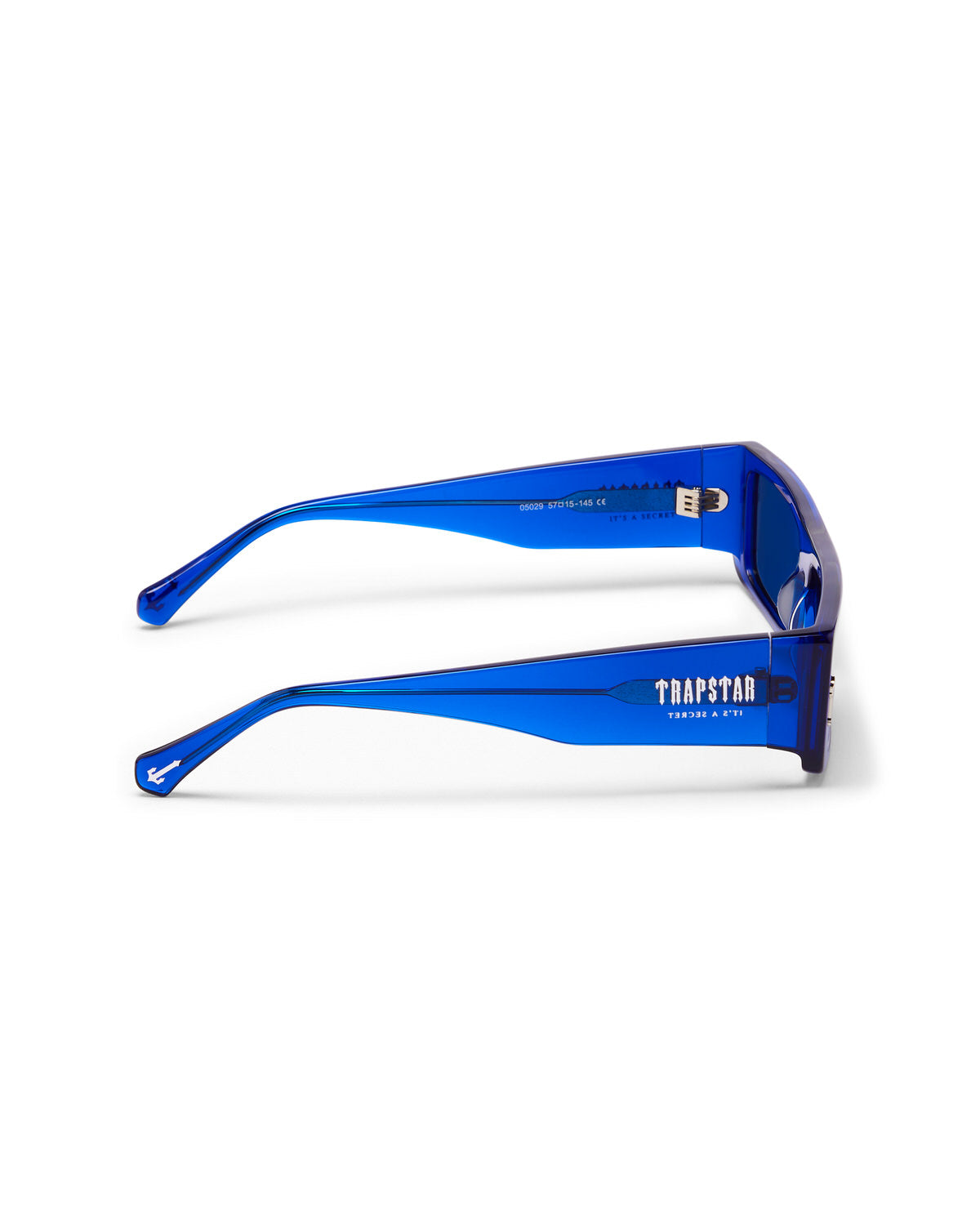 Blue Mens Trapstar Decoded Acetate Sunglasses | PRH-698235