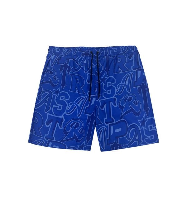 Blue Mens Trapstar London Wildcard Swimming Shorts | DVJ-198260